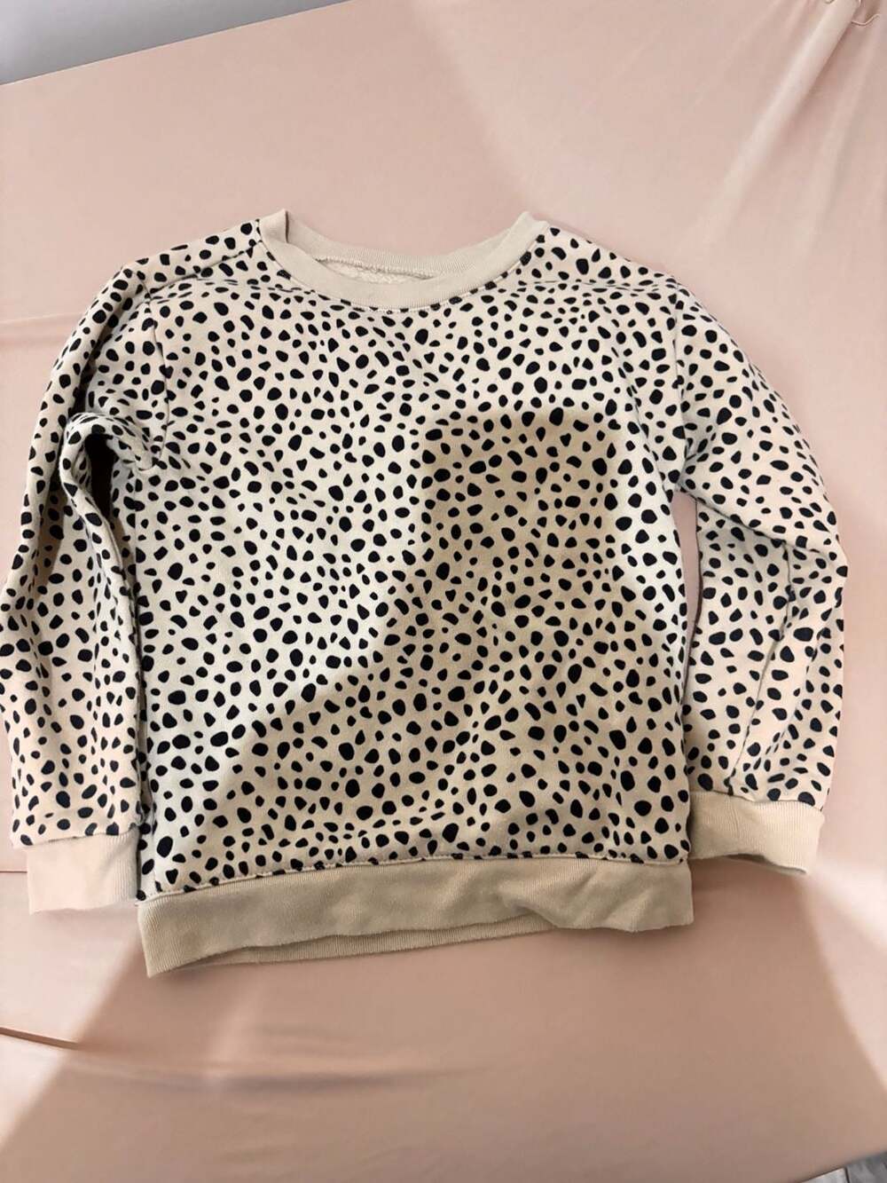 Garanimals Sweatshirt Size 5T Dalmatian Print Fleece Crewneck